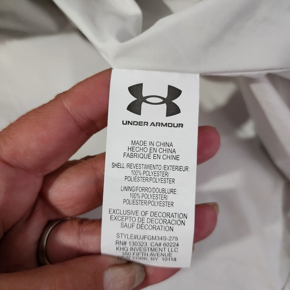 BNWOT UNDERARMOUR Sherpa furry jacket size ylg - Picture 8 of 8